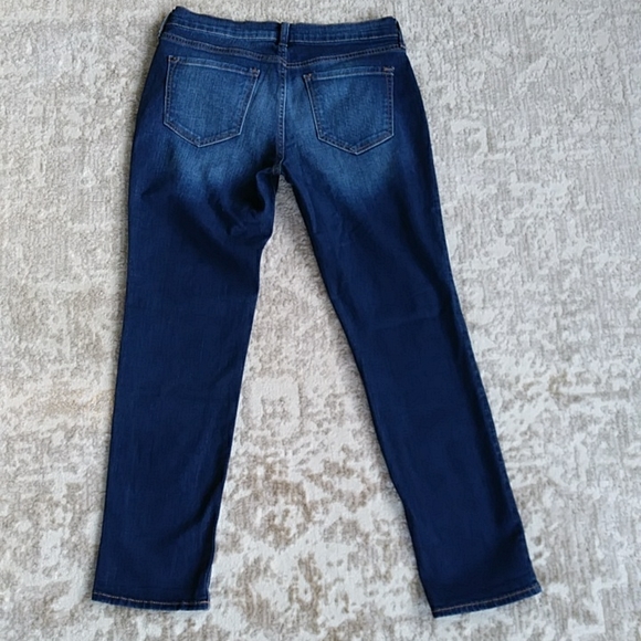 Old Navy Boyfriend Straight Distressed Jeans 4R Blue - Picture 7 of 16